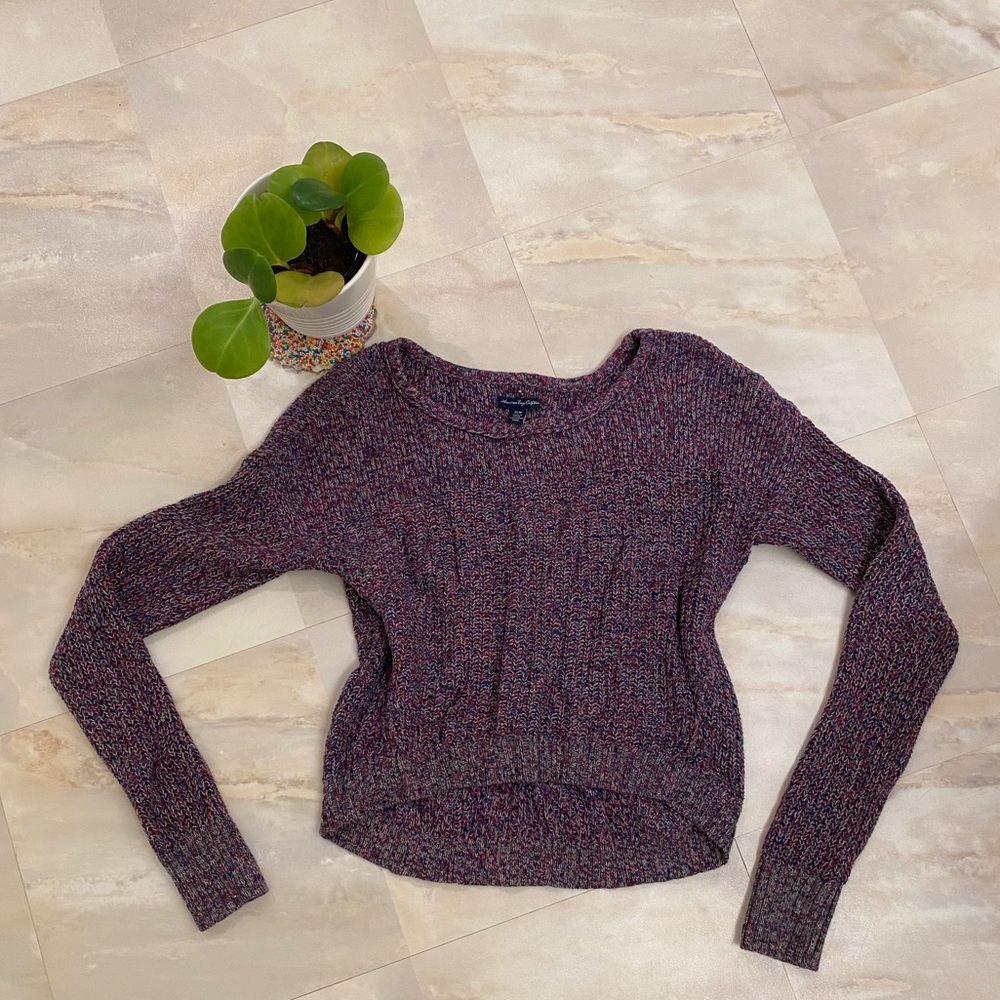 AMERICAN EAGLE! Cropped Knit Sweater!